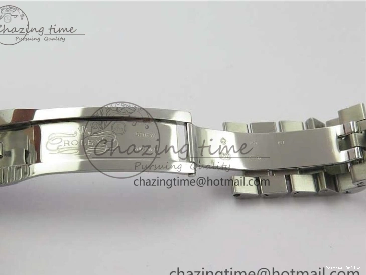 0415 TopPick Day-Date 36 SS 128239 Bp Maker Best Edition Black Dial Crystral Markers on President Bracelet 3149